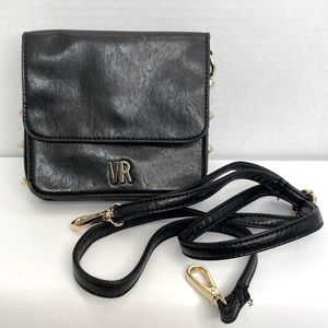 VR black crossbody bag